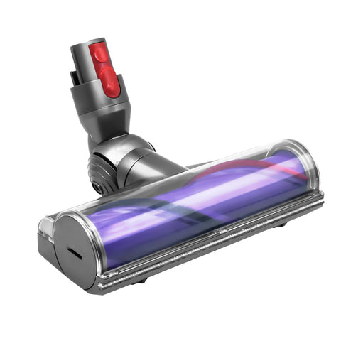 ilovelife Quick-Release Motorhead for Dyson V7 front view enhances carpet and wood floor cleaning