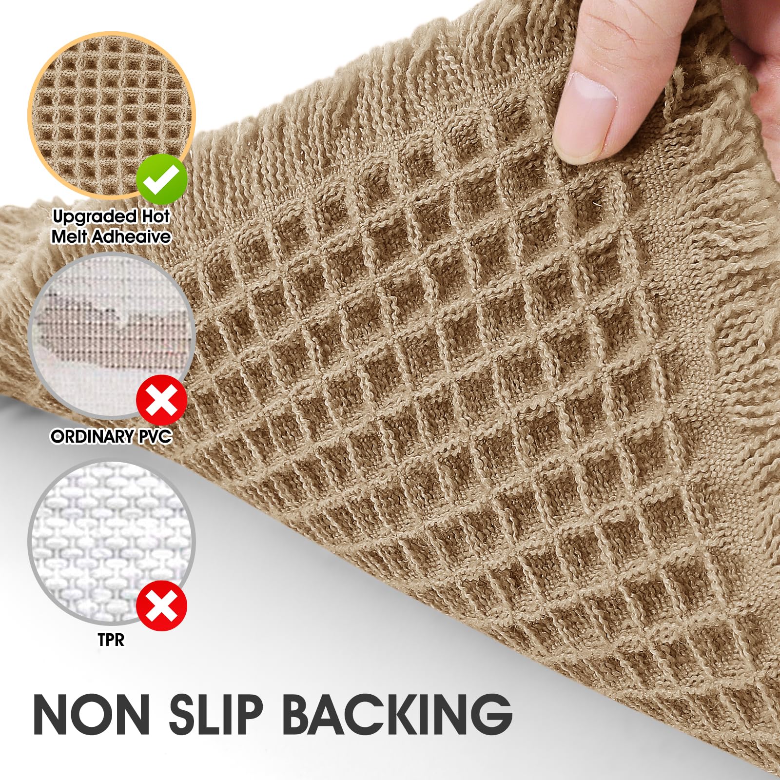 IM HOME absorbent microfiber mat soaks up water to keep floors dry.