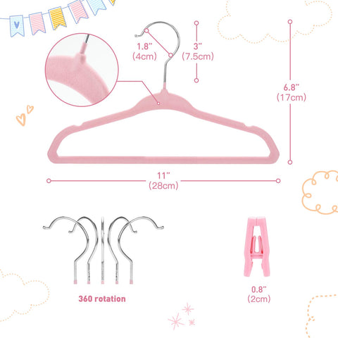 Babyrish velvet felt grip prevents slips on delicate fabrics.