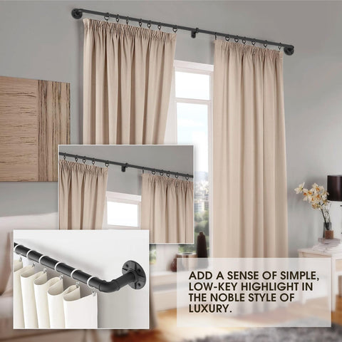 DOJUWIN ceiling and wall mount brackets support room dividers reliably.