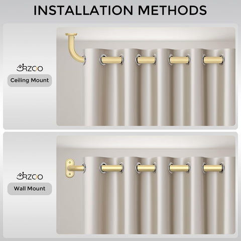 JRZOO room-darkening effect with wrap-around coverage reduces light leakage.