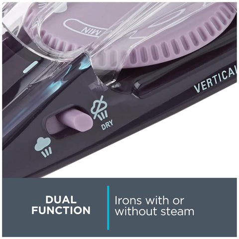 Rowenta Pro Compact Travel Iron comes with a travel pouch for secure transport.