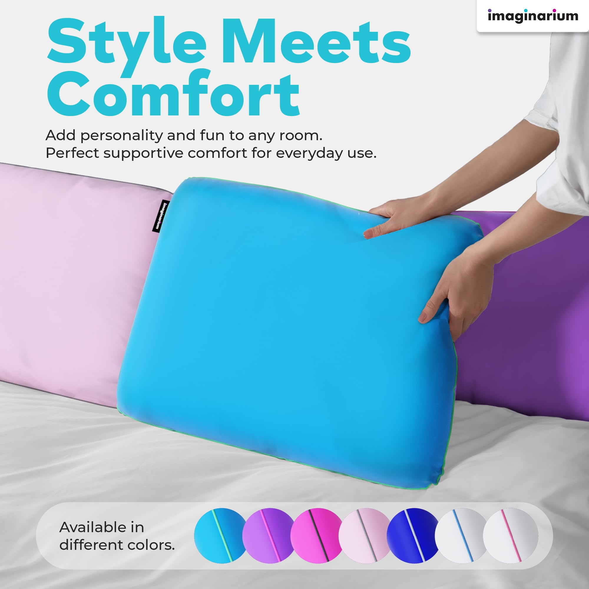Imaginarium & Co memory foam pillow CertiPUR-US hypoallergenic material
