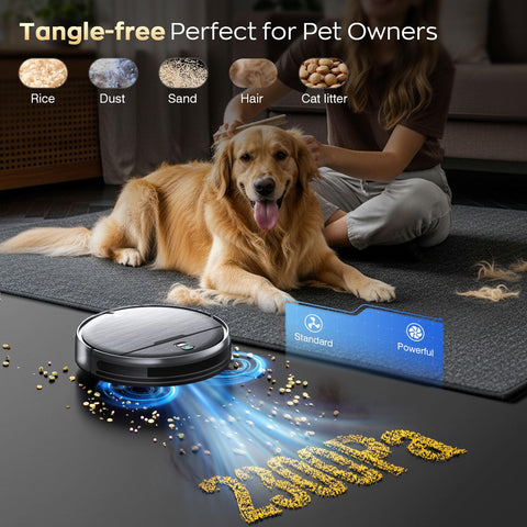 iMartine robot vacuum-mop combo quiet operation suitable for homes