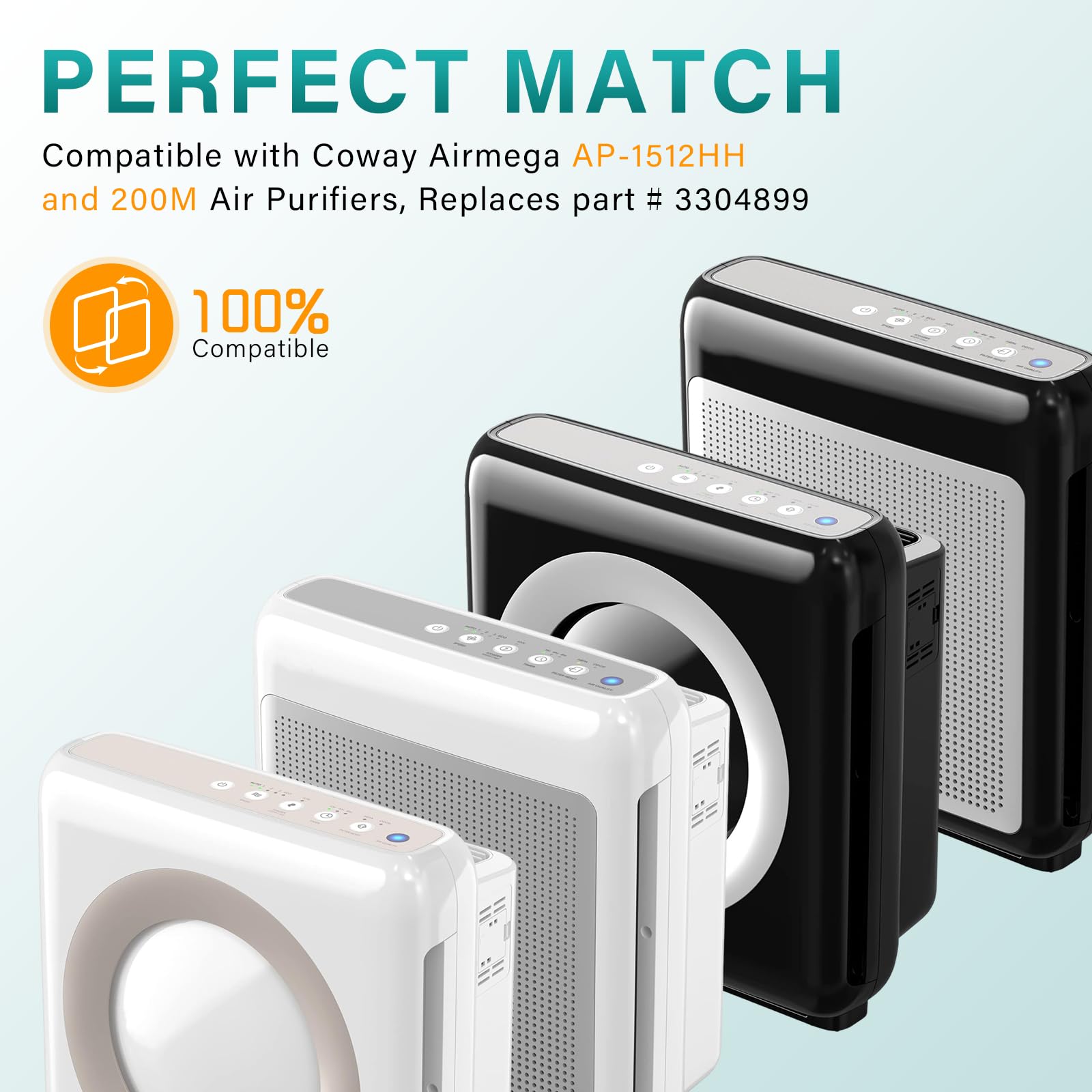 imeccalive carbon pre-filter 3 long-lasting odor control for homes