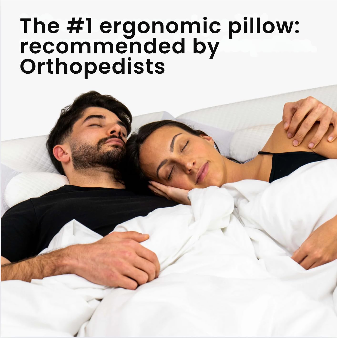Imgjsx Vitasleep Migraine Pillow armrest design for comfortable arm position