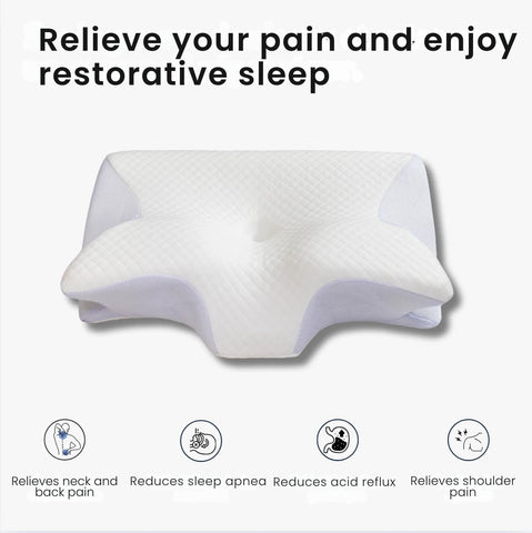 Imgjsx Vitasleep Migraine Pillow breathable fabric with ventilation for cool sleep
