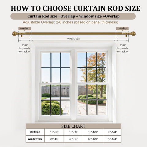 Immiehh ideal for living room, kitchen, and farmhouse style window décor.