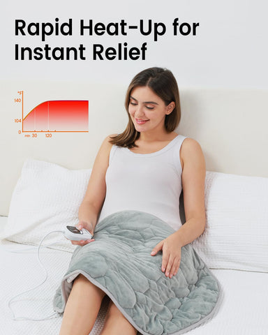 immtree fast-heat technology warms quickly for prompt relief