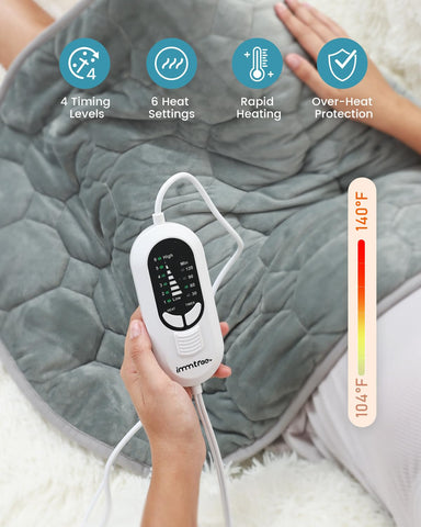 immtree one-button control allows easy heat and time adjustments