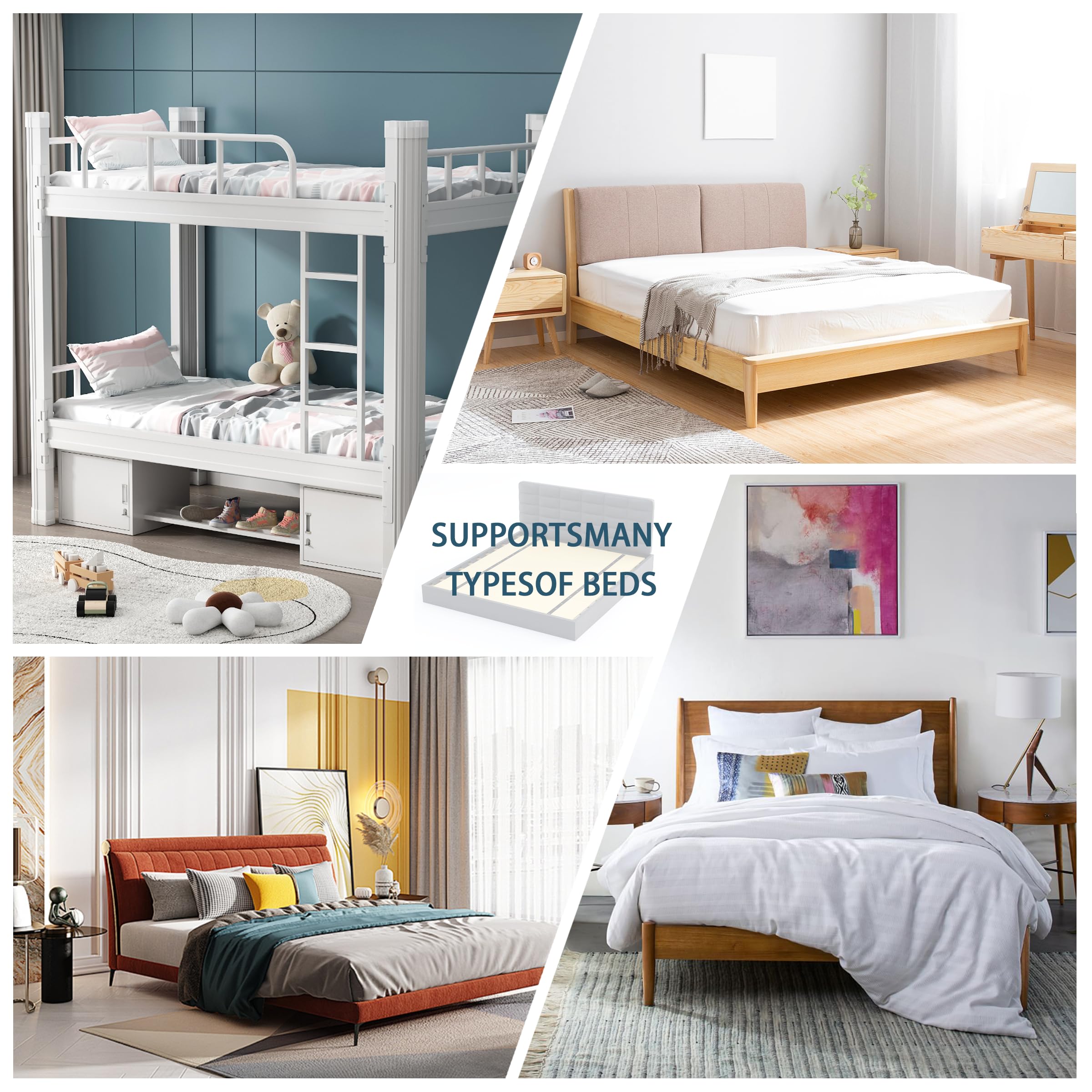 Imperius bed panel system minimizes movement, helping sleep surface stay firm.