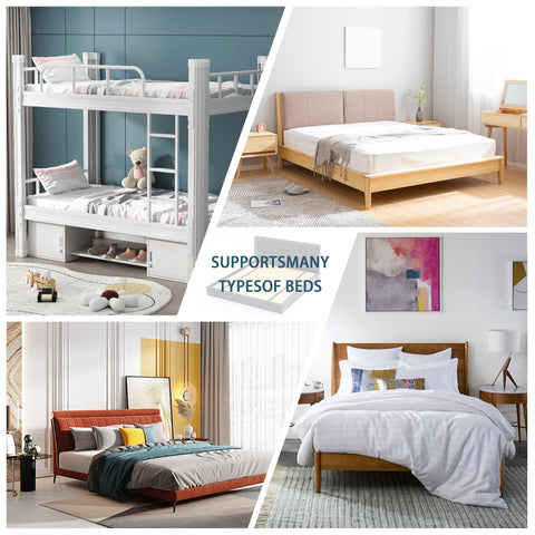 Imperius bed panel system minimizes movement, helping sleep surface stay firm.