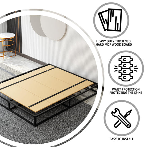 Imperius heavy-duty splints positioned under the mattress for extra support