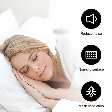 Imperius slim queen bed board improves mattress stability.