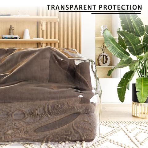 Imperius reusable plastic shield for living room upholstery