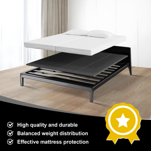 Imperius twin 38x75 bunkie board fits standard beds for solid support.