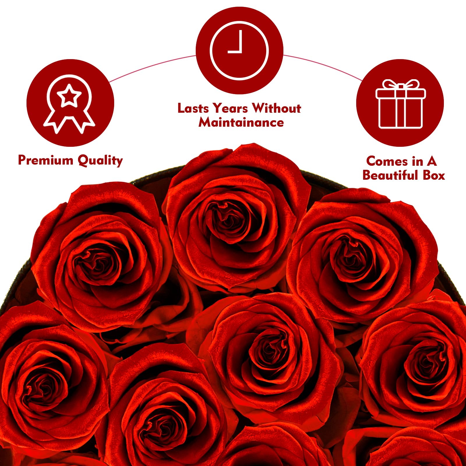 Unboxing Impouo Forever Flowers reveals a thoughtful long lasting gift idea.