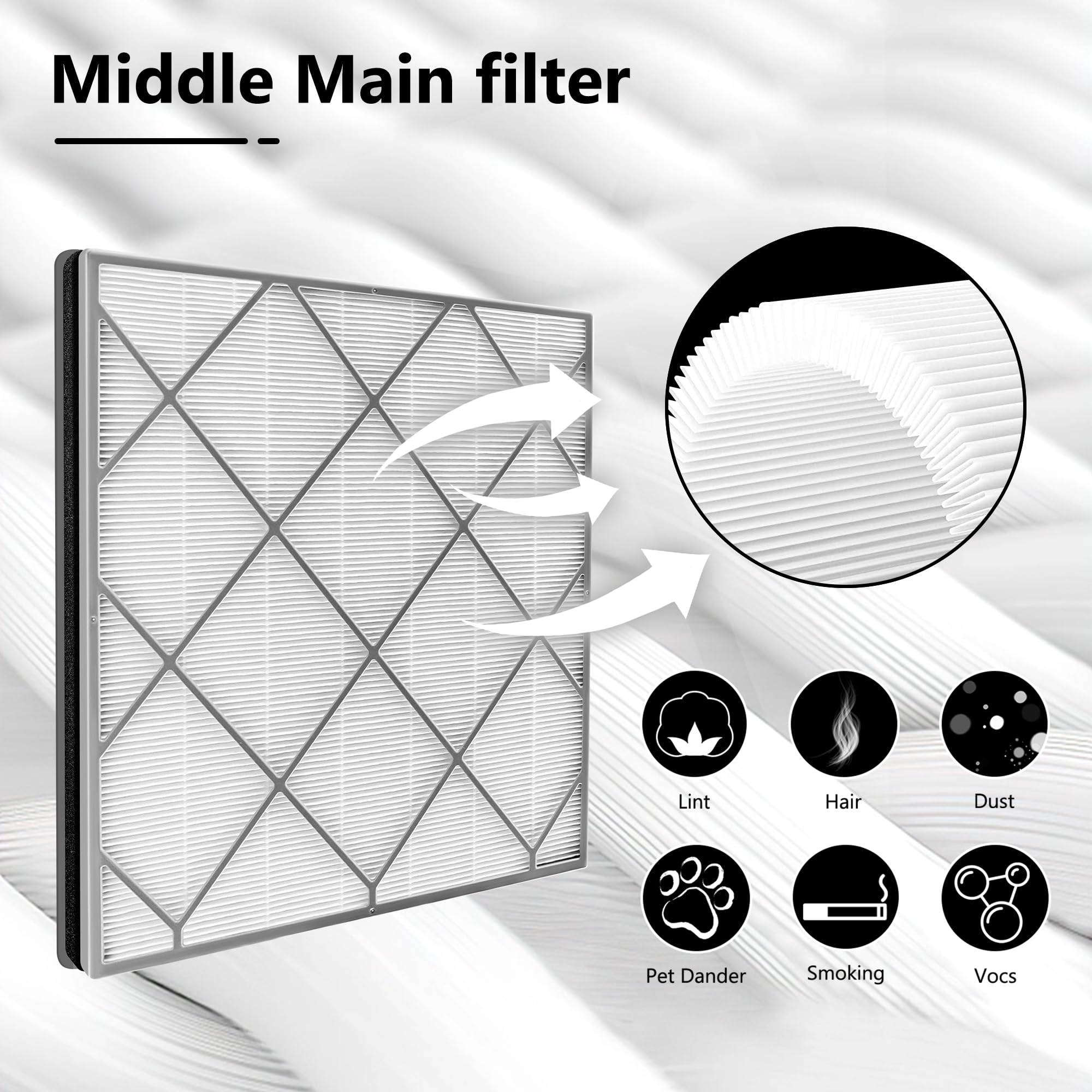 HE400 easy installation design enables quick, tool-free replacement