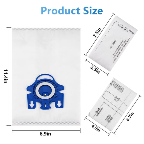 Improvedhand S400 series canister closeup highlighting bag design
