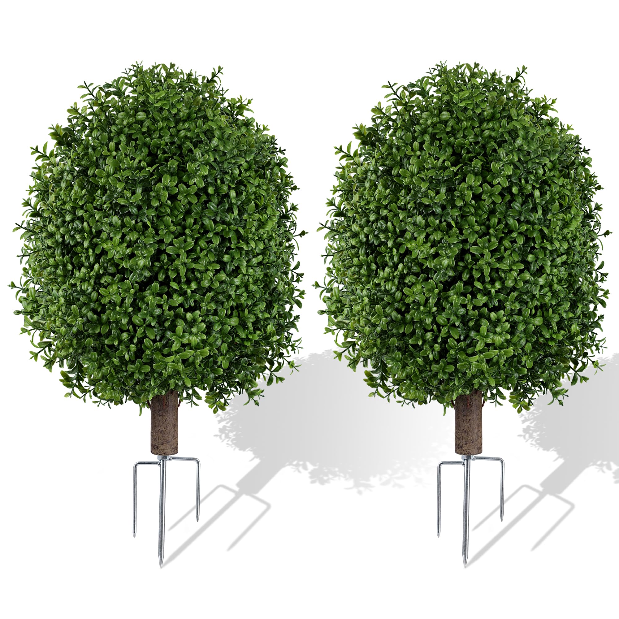 INSPRING dense green foliage ball forms a lush focal point.