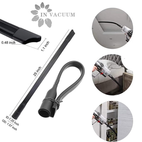IN VACUUM horsehair vacuum brush for dusting upholstery