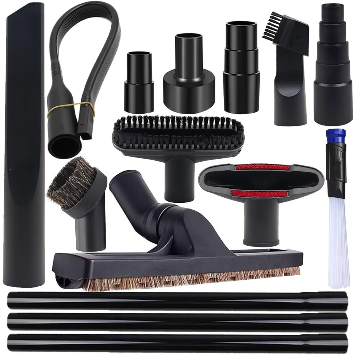 IN VACUUM hose adapter set for flexible Shop Vac compatibility