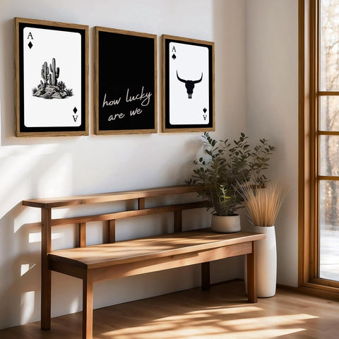 Inch Sunshine Art gallery-wall idea to elevate vintage Western interiors