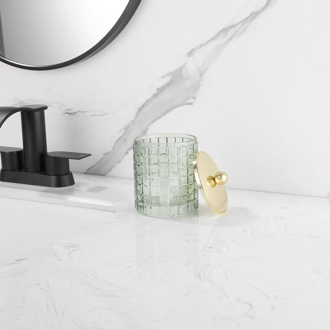 Indecor Home easy-clean glass jar surface for maintenance.