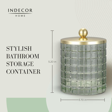 Indecor Home versatile jar for office or pantry.