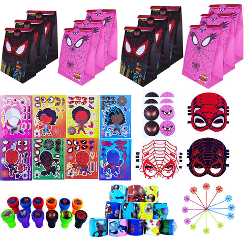 INDIVEN spider masks for kids—colorful dress-up fun at parties