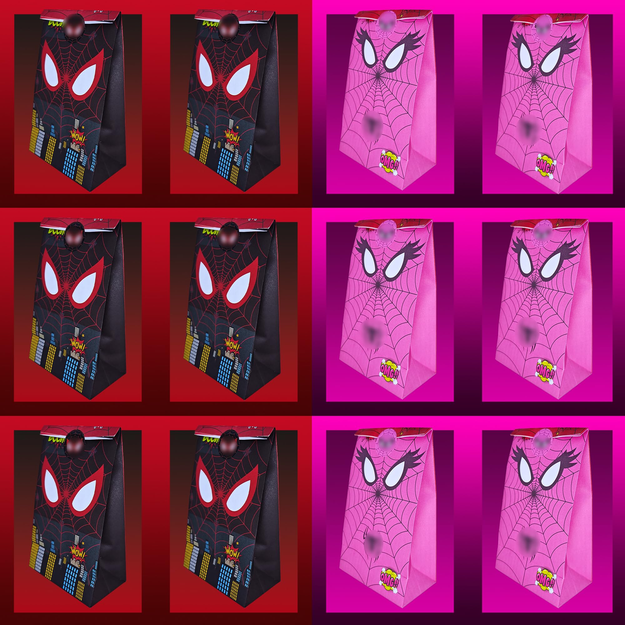 INDIVEN DIY sticker sheets—creative spider art activity for guests