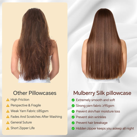 Ultra smooth silk surface by INFIIXSO reduces friction for frizz-free curls.