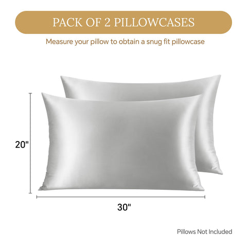 INFIIXSO easy-care silk pillowcase ready for washing