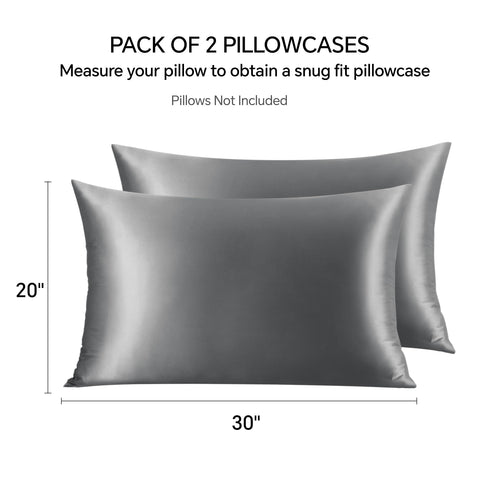 INFIIXSO queen size pillowcase 20x30 inches compatibility with standard pillows.