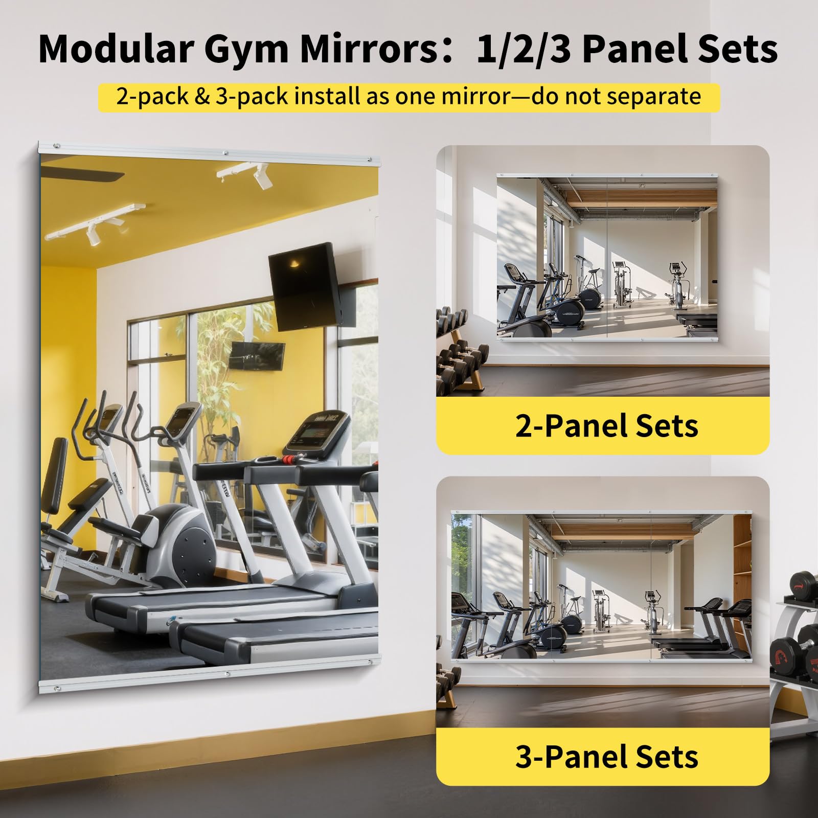 InfiniGlass wall-mount brackets with clear installation guidance