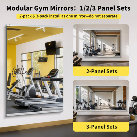 InfiniGlass wall-mount brackets with clear installation guidance