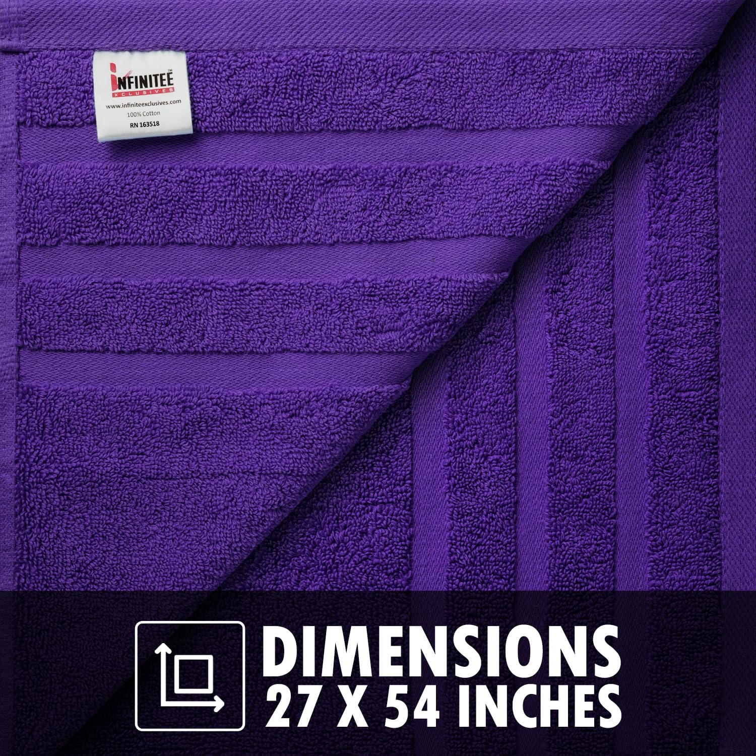 Infinitee Xclusives machine washable towels simplify care and longevity
