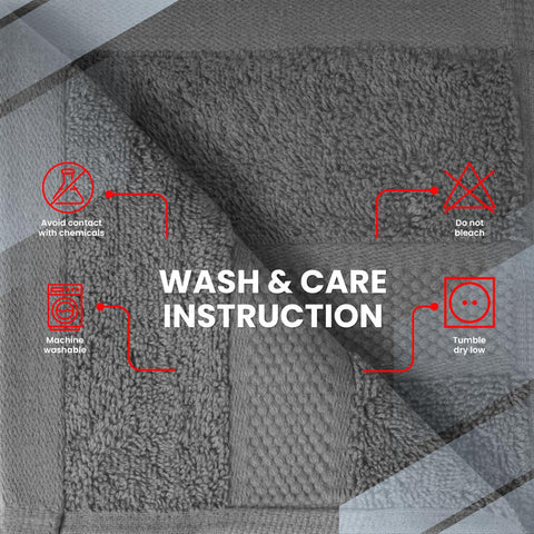 Infinitee Xclusives towels with double-stitched edges for lasting durability