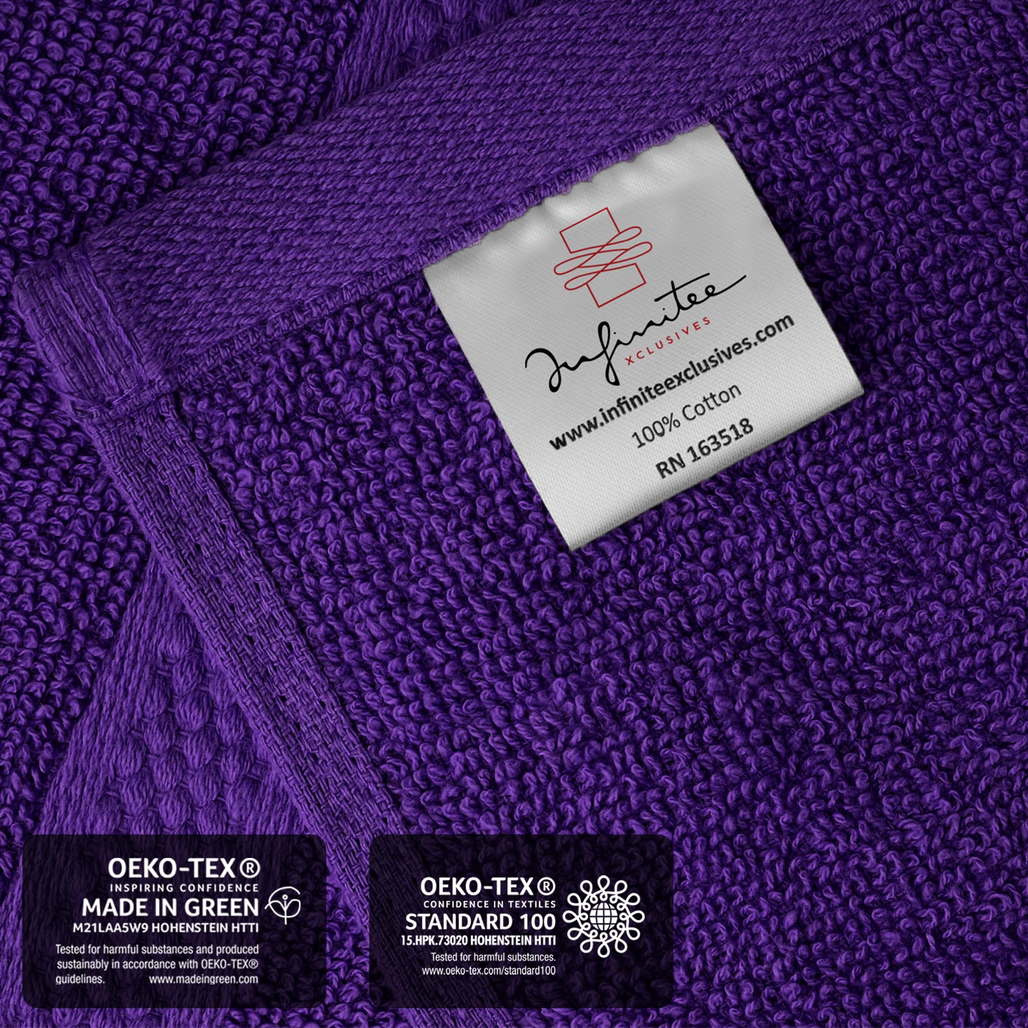 Double-stitched edges resist fraying and wear