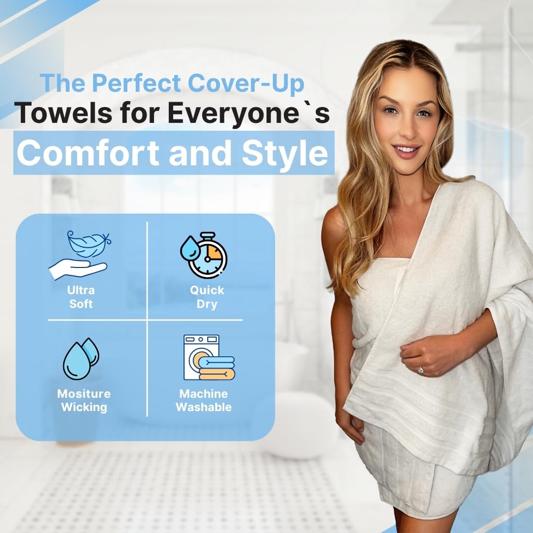 Infinitee Xclusives towels edge detail with double stitching for durability.