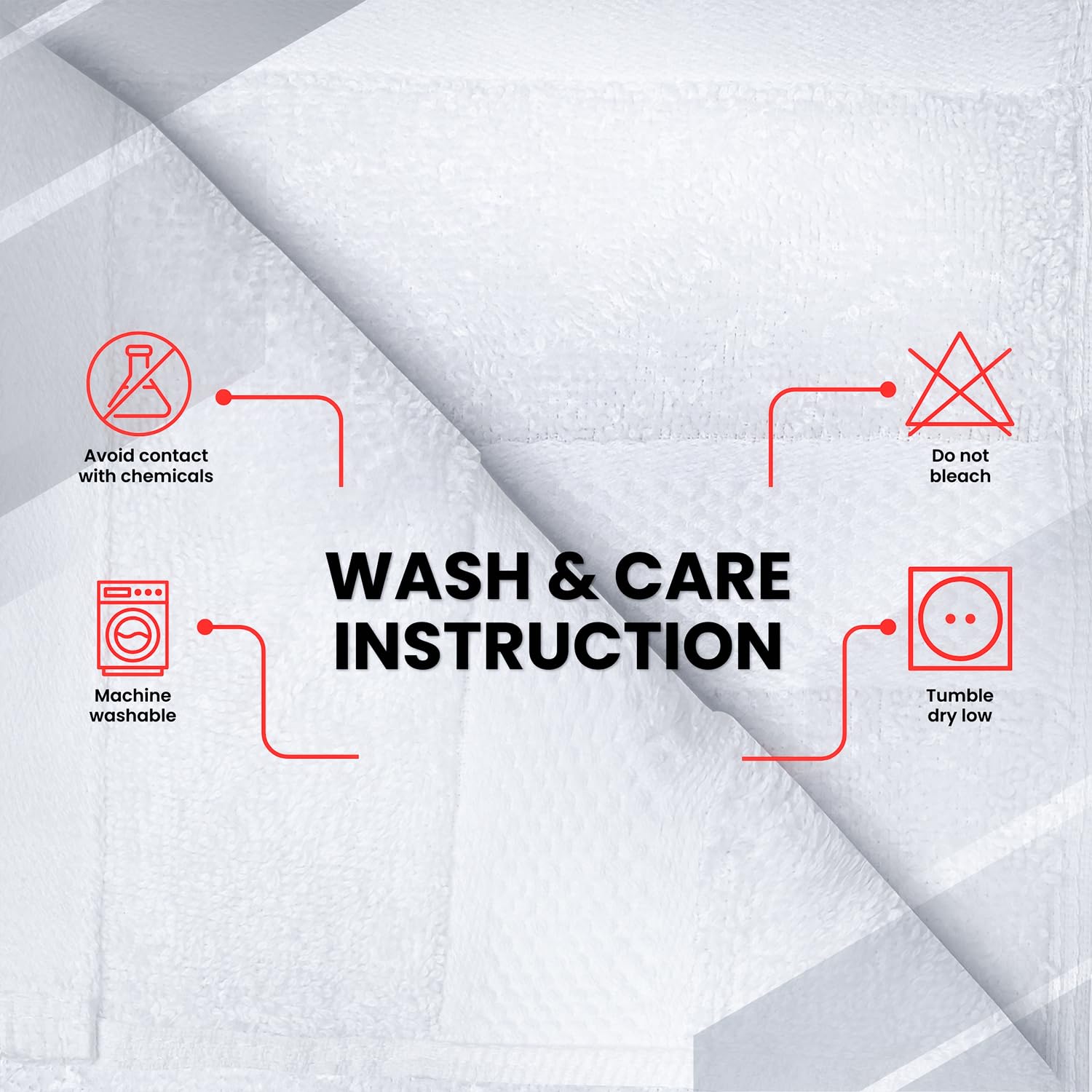Infinitee Xclusives towels suit kitchens and gyms for everyday tasks.