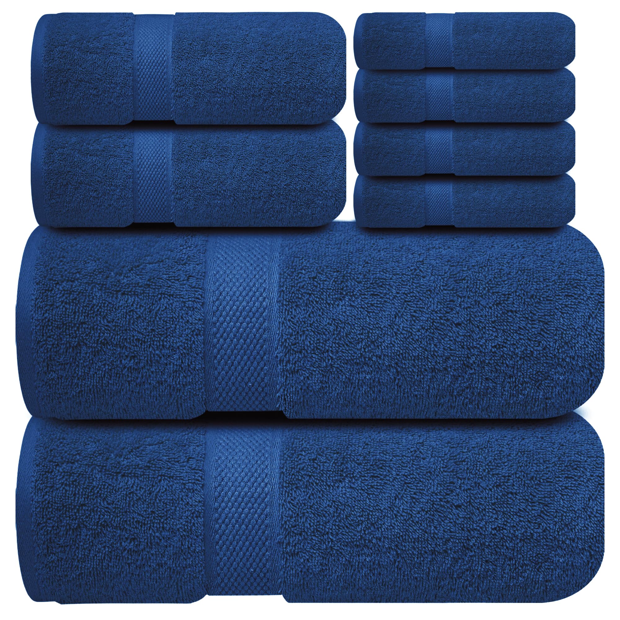 Infinitee Xclusives luxury 100% cotton bath towels with plush softness and absorbency