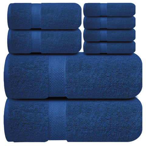 Infinitee Xclusives luxury 100% cotton bath towels with plush softness and absorbency