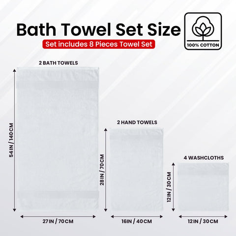 Infinitee Xclusives washcloths 12x12 for gentle face cleansing and drying
