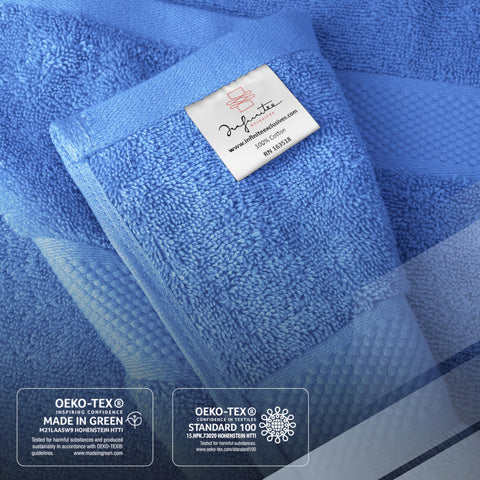 Infinitee Xclusives Luxury Towels gym and spa-ready lifestyle shot demonstrates versatility