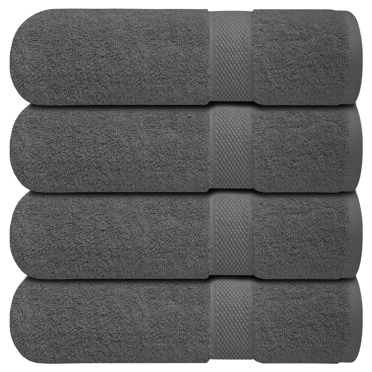 Infinitee Xclusives Shadow Grey bath towel with plush softness for everyday luxury.