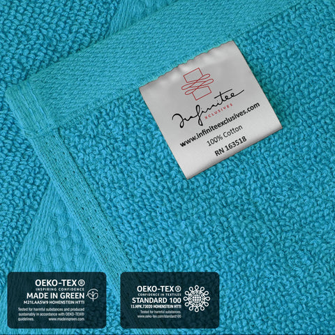 Infinitee Xclusives soft absorbent fiber close-up demonstrating rapid moisture uptake.