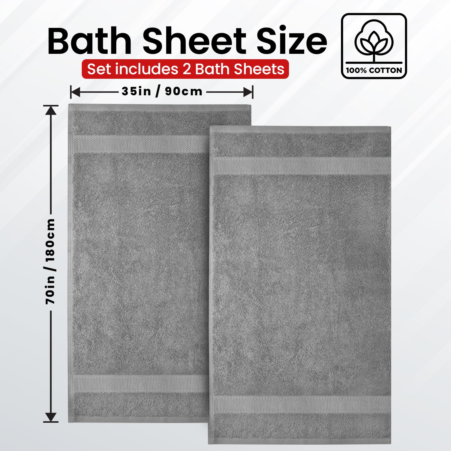 Infinitee Xclusives soft plush towel texture provides luxurious touch against skin.
