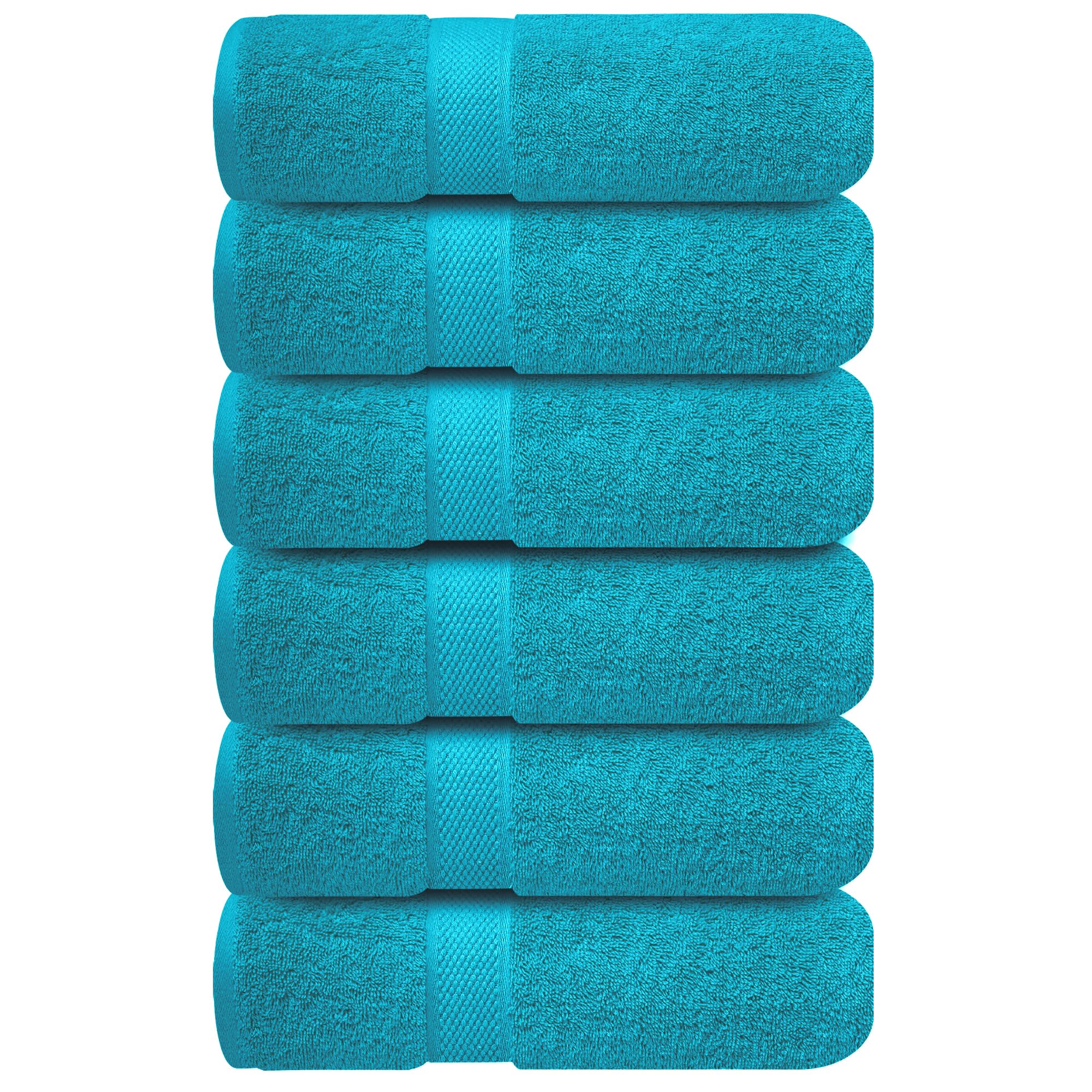 Infinitee Xclusives Teal Hand Towel machine-washable for busy homes and guests