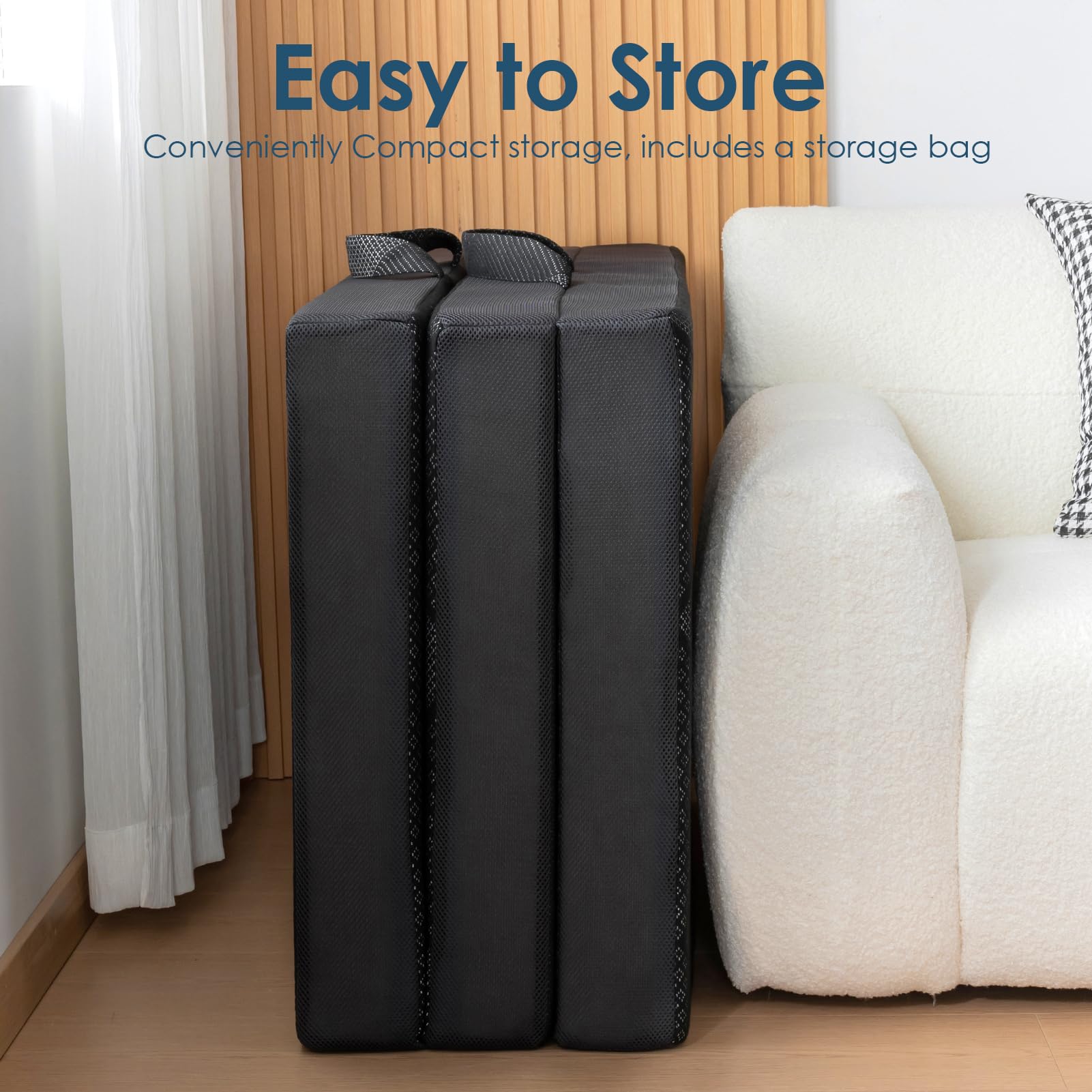 INGEROOM compact folded profile for easy storage